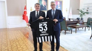 Bakan Memişoğlu, Serdal Adalı'yı kabul etti