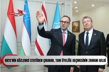  Başbakan &Uuml;nal &Uuml;stel, T&Uuml;RKPA Genel Sekreteri Ramil Hasan ile bir araya geldi