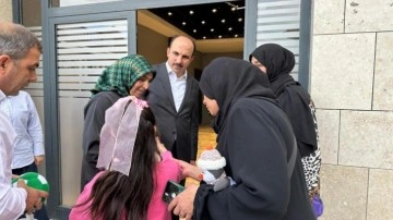 Başkan Altay, Konya'da misafir edilen Gazzeli ailelerle buluştu