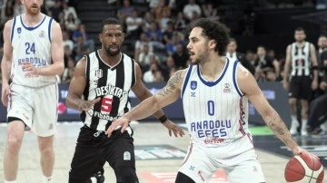 Beşiktaş, Anadolu Efes'i devirdi! Umutlar 5. maça taşındı