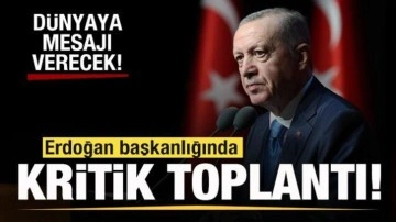 Beştepe'de kritik toplantı! Erdoğan başkanlık edecek