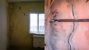 Beykoz'da çatlaklar oluşan iki bina tahliye edildi