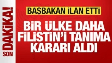 Bir ülkeden daha tarihi Filistin kararı! Ülkenin Başbakanı resmen ilan etti