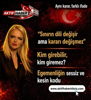 Bir &uuml;lkenin sınırı&hellip; Haritada &ccedil;izilmiş bir hat değil, egemenliğin en sert c&uuml;mlesidir.