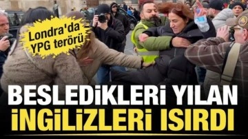 B&ouml;l&uuml;c&uuml; ter&ouml;r &ouml;rg&uuml;t&uuml; YPG'nin uzantıları Londra'da kadınlara saldırdı