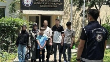 Bursa'da 7 düzensiz göçmen yakalandı