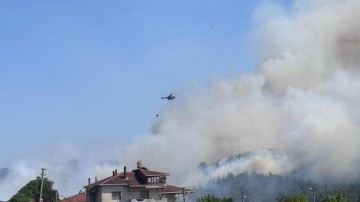 Bursa'nın Orhaneli ilçesinde yangın! Ekipler müdahale ediyor
