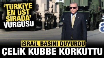 Çelik Kubbe anlaşması sonrası İsrail çılgına döndü: Türkiye'nin atılımı korkuttu!