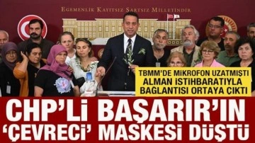 CHP'li Başarır'ın çevrecilik maskesi düştü: Alman vakıfla bağlantıları ortaya çıktı