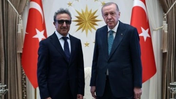 Cumhurbaşkanı Erdoğan Hamdi Ulukaya'yı kabul etti!