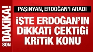 Cumhurbaşkanı Erdoğan, Paşinyan ile görüştü