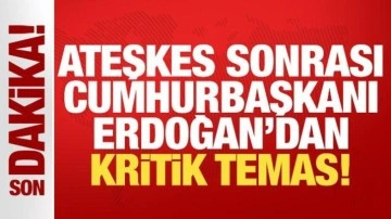 Cumhurbaşkanı Erdoğan, Suriye Cumhurbaşkanı Şara ile g&ouml;r&uuml;şt&uuml;