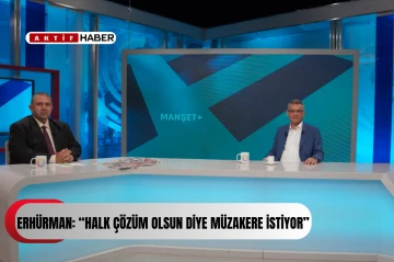 Cumhurbaşkanı Erhürman: “Halk çözüm, insan onuruna yaraşır hayat, daha iyi ekonomi ve kamuda liyakat istiyor”