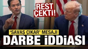 Darbe iddiası! ABD'ye rest çekti! 'Savaş çıkar' mesajı
