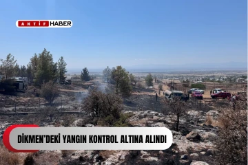  Dikmen’deki yangın kontrol altına alındı…