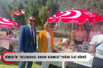 DİMED'in &ldquo;Geleneksel Bahar Kermesi&rdquo; Dışişleri Bakanlığı bah&ccedil;esinde yapılıyor
