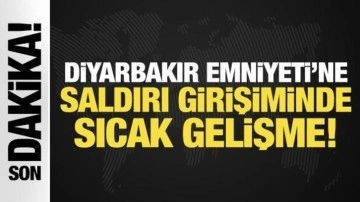 Diyarbakır Emniyeti'ne saldırı girişiminde 13 g&ouml;zaltı