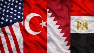 D&ouml;rt &uuml;lkeden Gazze bildirisi