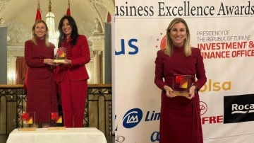 Ebru Özdemir’e İspanya’dan ‘Mesleki Liyakat Ödülü’