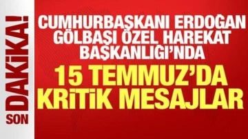 Erdoğan: 15 Temmuz bu topraklardaki en ağır ihanetlerden birine uğradık
