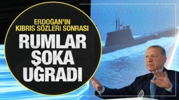 Erdoğan'ın Kıbrıs sözleri Rumları şoka uğrattı! Tarihi mesajı böyle gördüler