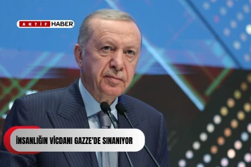 ERDOĞAN:&quot;Dünyanın sessizliği, zulmün devamına zemin hazırlamakta&quot;