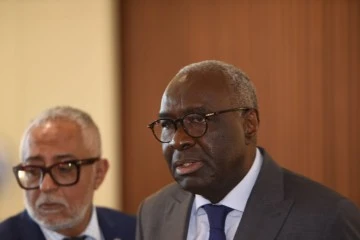 Erhürman-Diagne görüşmesi tamamlandı… Diagne: “Her iki liderle yapıcı şekilde çalışmayı dört gözle bekliyorum”