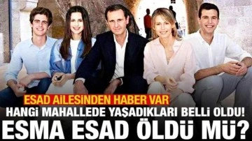 Esad ailesinden haber var: Hangi mahallede yaşadıkları ortaya &ccedil;ıktı! Esma Esad &ouml;ld&uuml; m&uuml;?