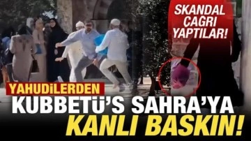 Fanatik Yahudilerden Kubbetü's-Sahra'ya 'kanlı' baskın!