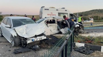 Feci kazada evli çift hayatını kaybetti