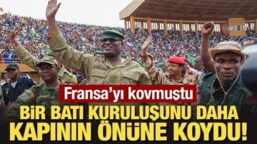 Fransa'yı kovan Afrika ülkesi, bir Batı kuruluşunu daha kapının önüne koydu!