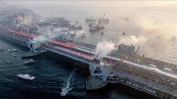 Galata'da tarihi buluşma: &Ccedil;ağrılar peş peşe geldi!