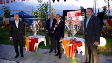 Galatasaray'ın şampiyonluk kupası Romanya'ya gitti