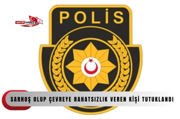  Gazimağusa'da sarhoş olup &ccedil;evreye rahatsızlık veren kişi tutuklandı