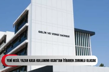 Gelir ve Vergi Dairesi: &quot;Yeni nesil yazar kasa kullanımı Ocak'tan itibaren zorunlu olacak&quot;
