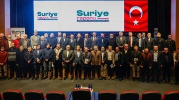 Geniş Kapsamlı Suriye Raporu tanıtıldı