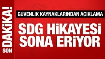 G&uuml;venlik kaynakları duyurdu: SDG hikayesi sona eriyor