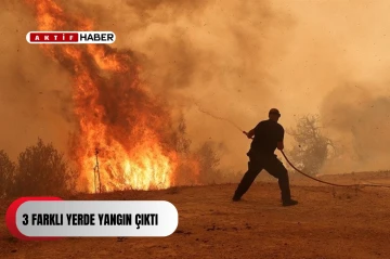  Güzelyurt, Çatalköy ve Yayla’da üç ayrı yangın...