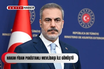  Hakan Fidan, Pakistanlı mevkidaşı Dar'la telefonda görüştü