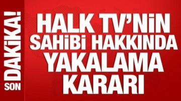 Halk Tv'nin sahibi Cafer Mahiroğlu hakkında yakalama kararı