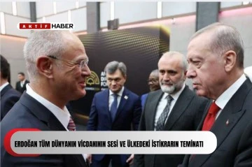  Hasipoğlu, Erdoğan'ın açıklamalarını değerlendirdi: &quot;Tüm dünyanın vicdanının sesi ve ülkedeki istikrarın teminatı&quot;