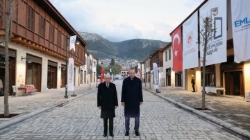 Hatay k&uuml;llerinden doğdu! Erdoğan ve Bah&ccedil;eli tamamlanan projeleri yerinde inceledi