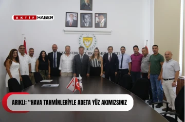  “Hava Analizi ve Tahmin Teknikleri” eğitimi sertifikaları takdim edildi