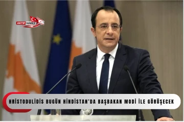  Hristodulidis bug&uuml;n Hindistan&rsquo;da Başbakan Modi ile g&ouml;r&uuml;şecek...