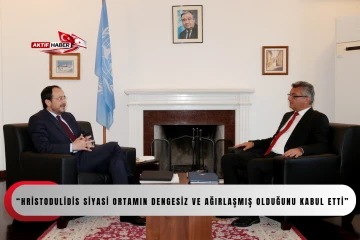 Hristodulidis Erh&uuml;rman ile iyi bir g&ouml;r&uuml;şme yaptıklarını kaydetti...