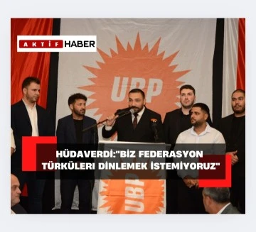 Hüdaverdi:“Cumhurbaşkanlığı seçimi kişisel yarış değil, bir zihniyet mücadelesidir”