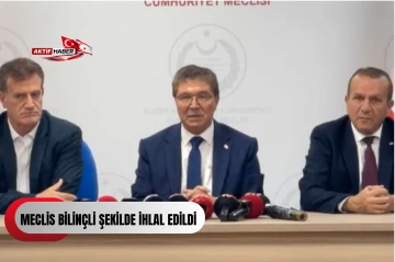 H&Uuml;K&Uuml;METTEN &ldquo;İ&Ccedil; T&Uuml;Z&Uuml;K&rdquo; TEPKİSİ: &ldquo;MECLİS BİLİN&Ccedil;Lİ ŞEKİLDE İHLAL EDİLDİ&rdquo;