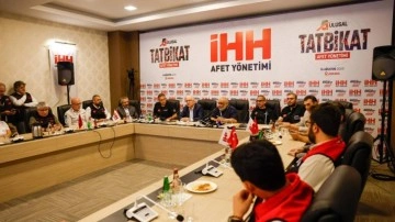 İHH’dan 5. Ulusal Afet Yönetimi Tatbikatı Basın Toplantısı: Tüm dünyaya örnek olduk