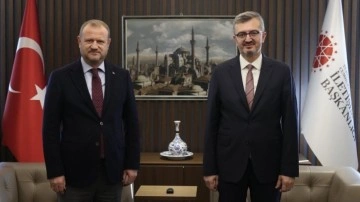 İletişim Başkanı Duran, RTÜK Başkanı Daniş ile görüştü