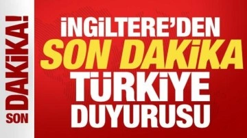 İngiltere'den son dakika Türkiye duyurusu! "Kilit ortak"